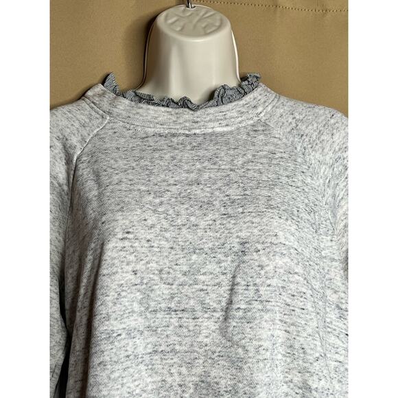 La Vie Rebecca Taylor French Terry Layered Sweatshirt S - Picture 6 of 9
